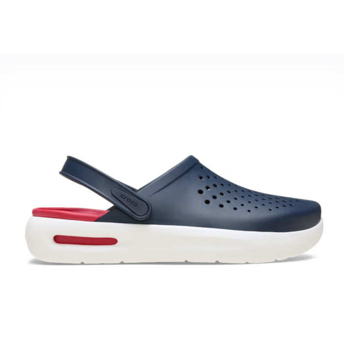 Сабо Crocs InMotion Clog Navy/Paper M10-W12 р. 43 27,6-28,3 см Синій/Червоний (32161034)