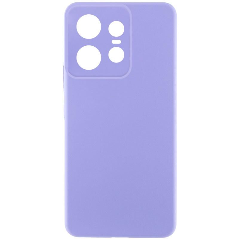 Противоударный чехол Silicone Cover Lakshmi Full Camera (AAA) для Motorola Edge 50 Pro  Сиреневый / Dasheen