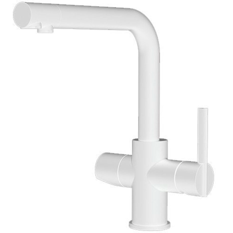 Смеситель для кухни GRB Kitchen 51831511 на две воды Белый (157632)