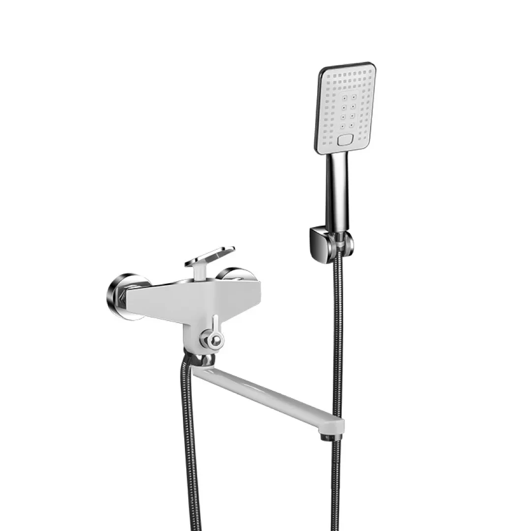 Змішувач для ванни Frap F2258 Білий