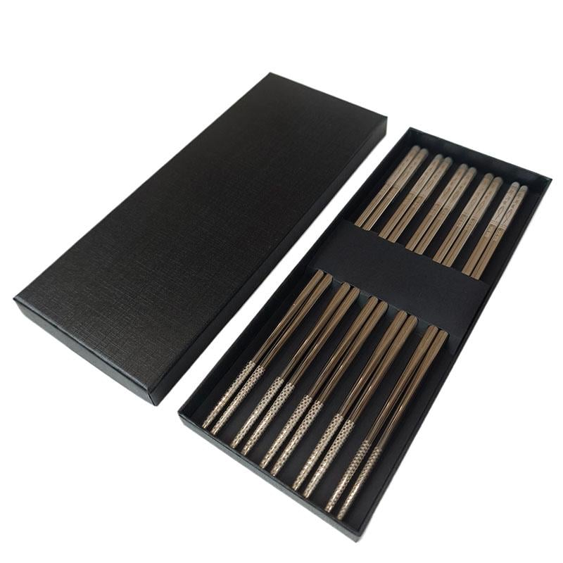 Палочки для суши лапши и еды из нержавеющей стали (U9171)