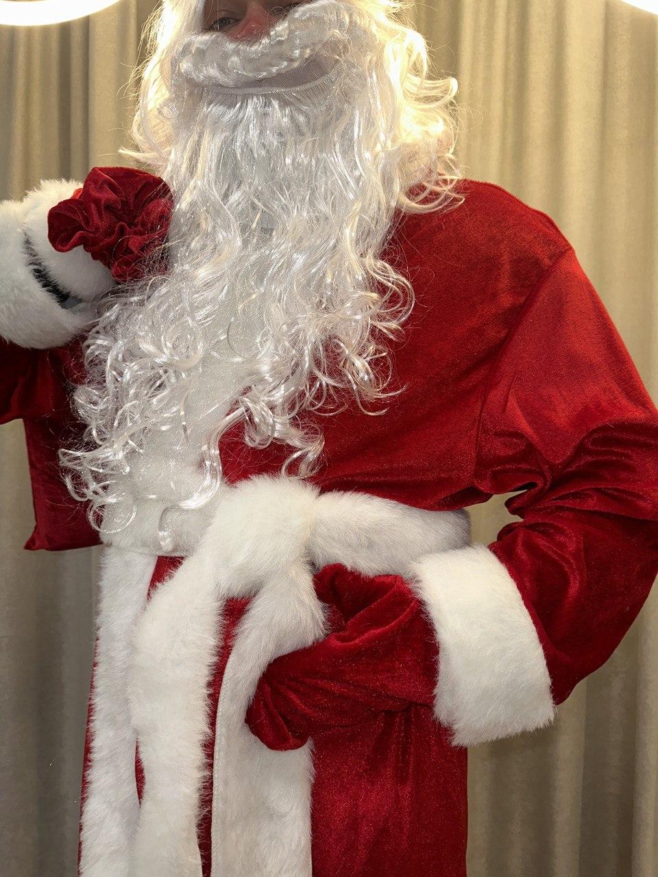 Костюм Санта-Клауса велюровый (санта1) - фото 2