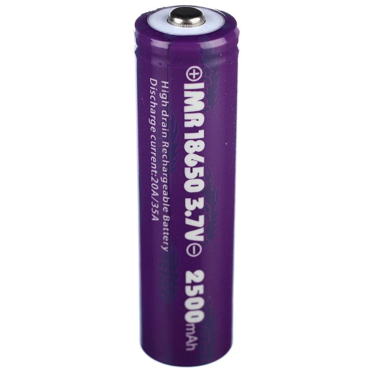 Батарея аккумуляторная Efest 2500 mAh 3.7V Li-Mn Фиолетовый (1007505-Violet-1)