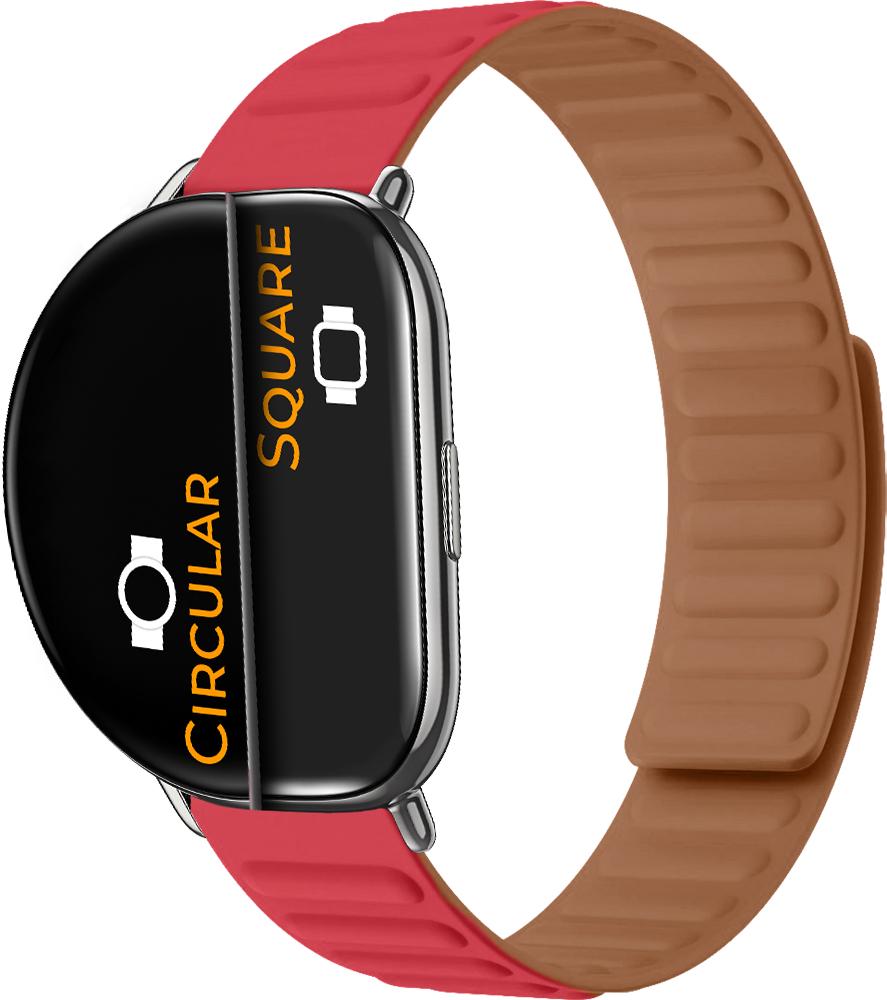 Ремешок Magneter для ZEPP E Square/Circular Red (26633-2D)