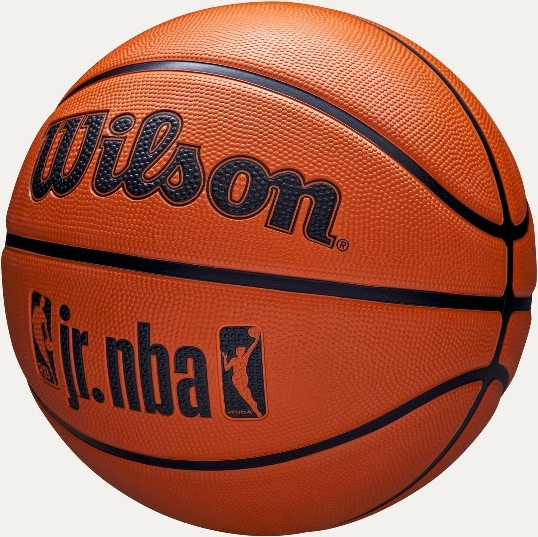 Баскетбольний м'яч Wilson JR NBA DRV FAM LOGO р. 7 Коричневий (WZ3013001XB7) - фото 3