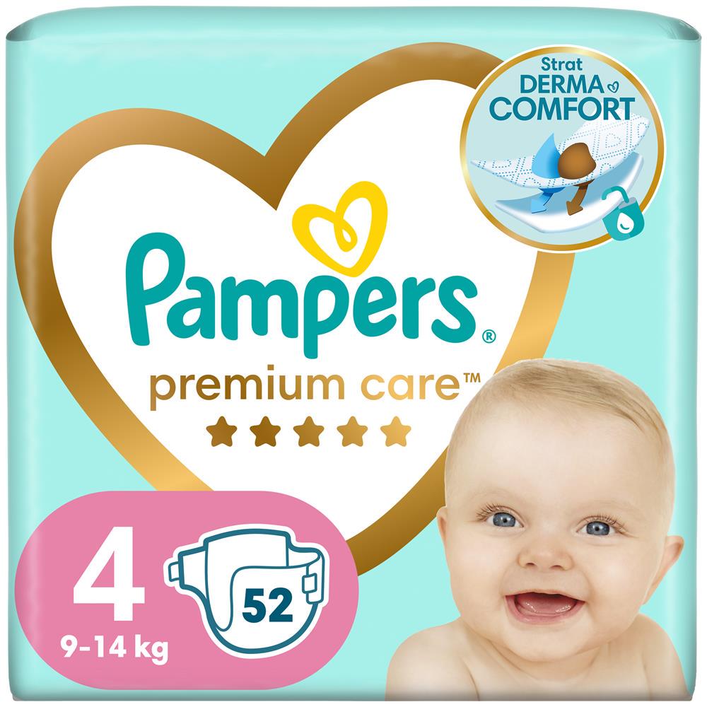 Подгузники детские Pampers Maxi Premium Care р. 4 9-14 кг 52 шт. (НФ-00009859)