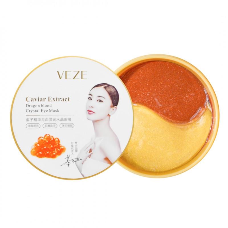 VEZE Гидрогелевые патчи с красной икры и экстрактом драконового дерева 60шт