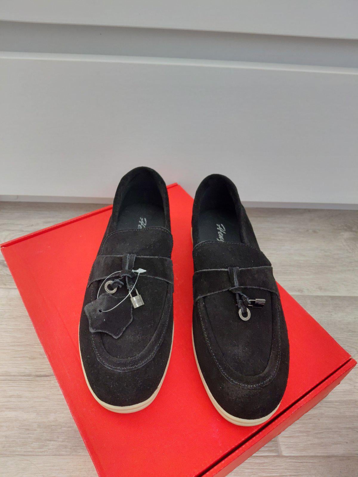 Лофери з натурального замшу р. 38 (455-1)