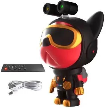 Нічник зіркового неба Space Robot Dog з пультом Red (3_05379) - фото 2 Нічник зіркового неба Space Robot Dog з пультом Red (3_05379) - фото 2