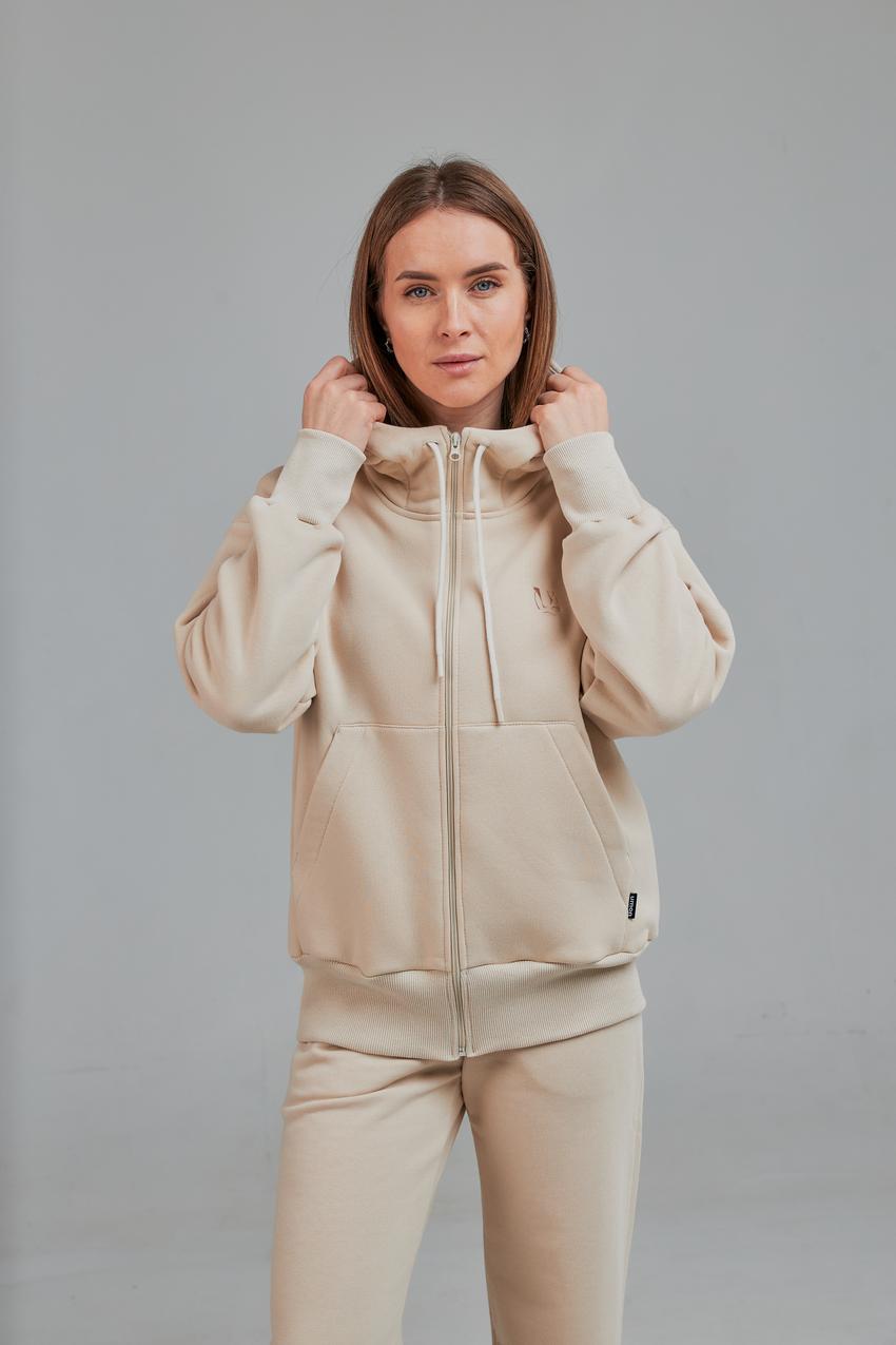 Кофта женская М165.4 с капюшоном XL Таш (628-1-63)