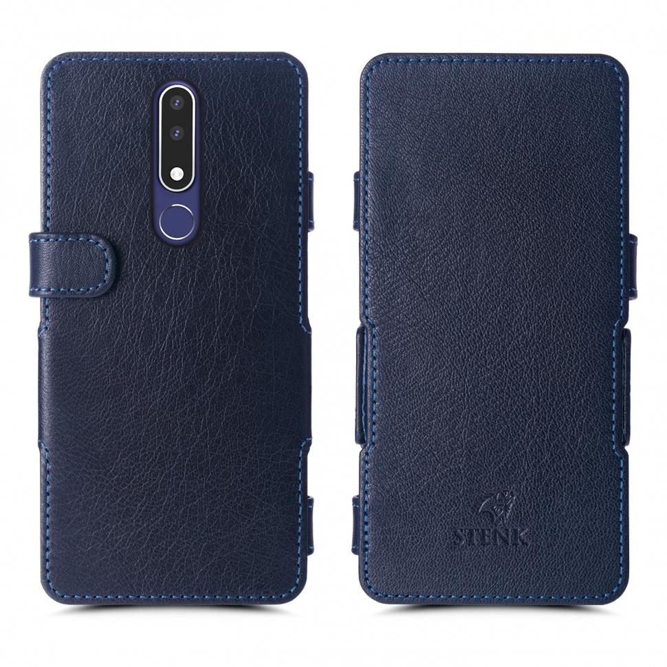 Чехол книжка Stenk Prime для Nokia 3.1 Plus Синий (62671)