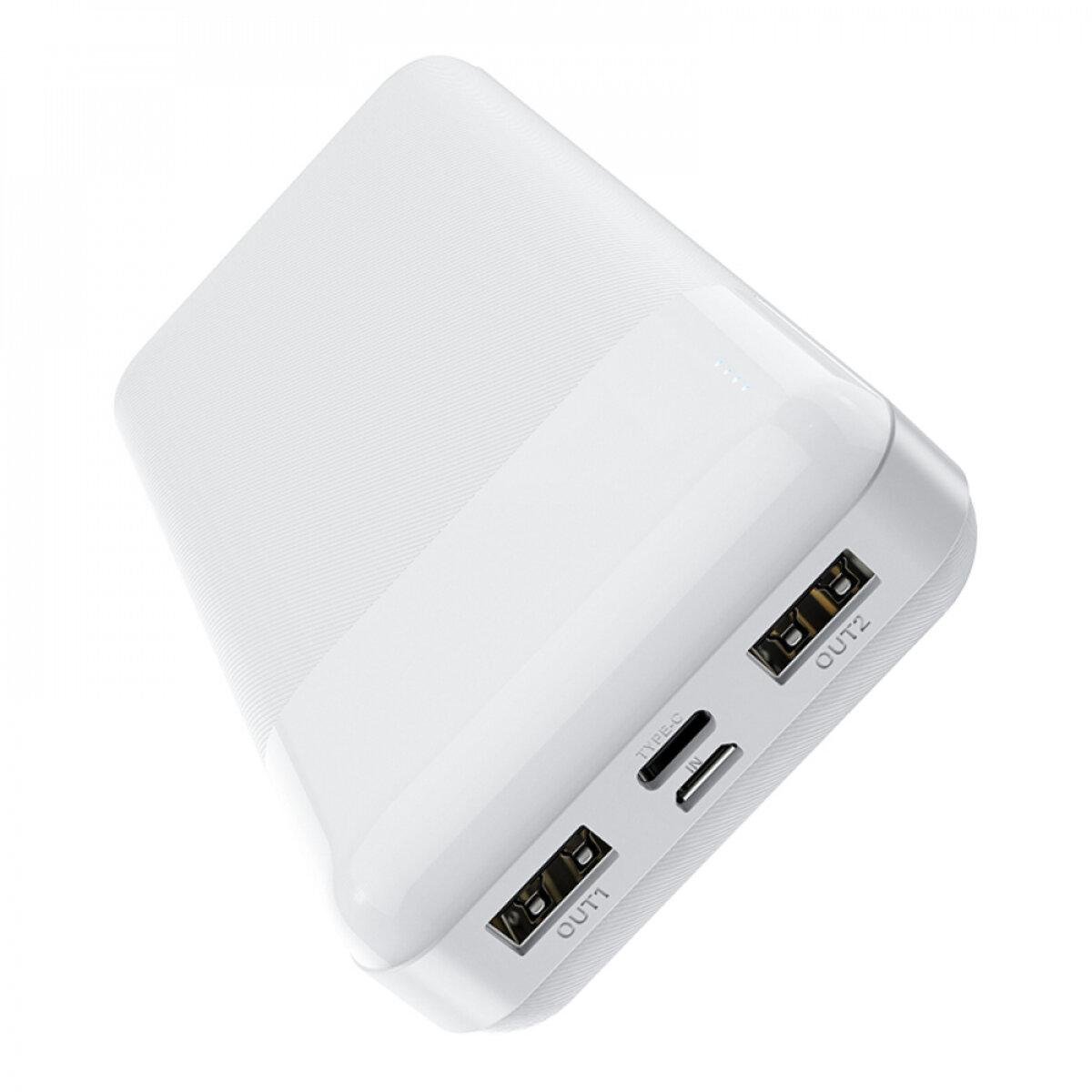 Павербанк HOCO J72A Easy Travel 20000 mAh White (000201) - фото 4