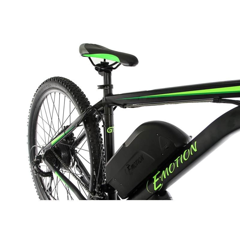 Электровелосипед E-Motion MTB GT гидравлические тормоза 48 V/22 Ah/700 W 29/19" Черно-зеленый (EMTB29GT4815700-R19BG22G) - фото 3