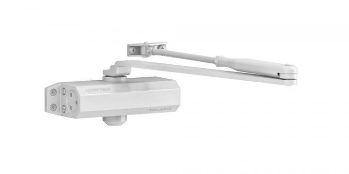 Доводчик дверной ASSA ABLOY DC110 с тягой EN 2-4 1100 мм 80 кг Белый
