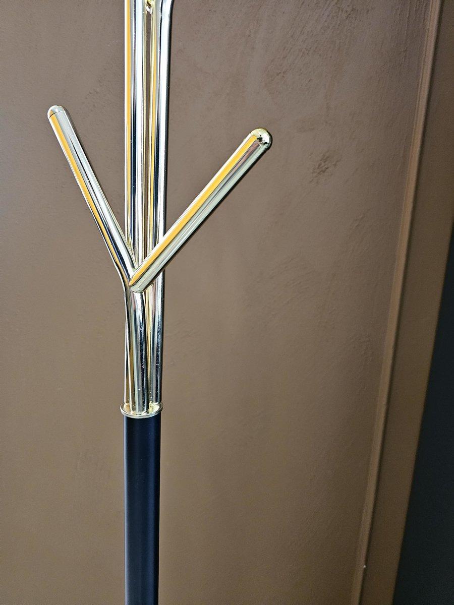 Вішалка стійка підлогова LETA Чорний/Хром (26484156) - фото 4