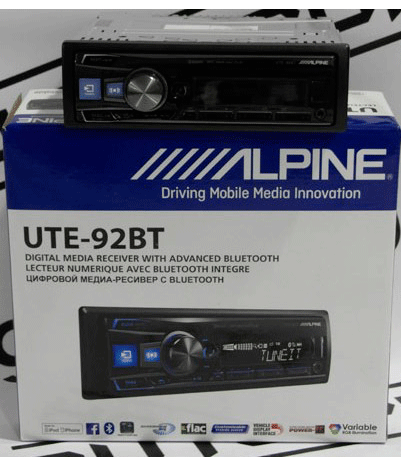 Автомагнітола Alpine UTE-92BT - фото 3 Автомагнітола Alpine UTE-92BT - фото 3