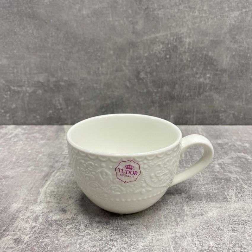 Чашка чайна TUDOR TU3109 Вензель порцелянова 210 мл
