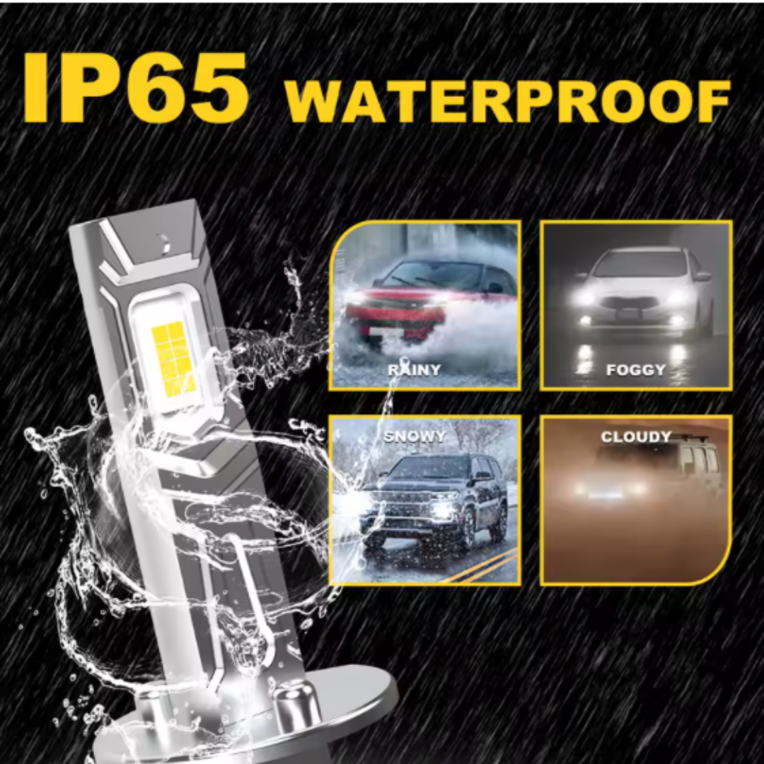 Лампы автомобильные H1 KATUR CANBUS led с обманкой 80W 16000LM 6000K (30139962) - фото 6