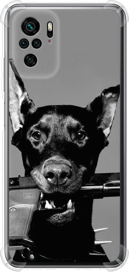 Чехол на Xiaomi Redmi Note 10 Доберман (2745sp-2277-42517)