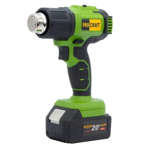 Фен промисловий ProCraft PH22 3 насадки без АКБ та ЗП - фото 6 Фен промисловий ProCraft PH22 3 насадки без АКБ та ЗП - фото 6