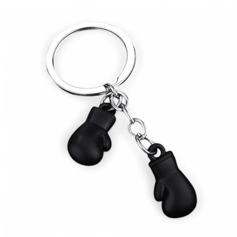 Брелоки для ключів Боксерські рукавички Чорний (99_5_0_1) Брелоки для ключів Боксерські рукавички Чорний (99_5_0_1)