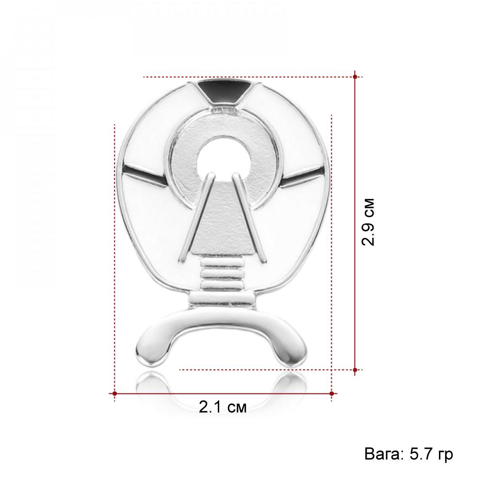 Брошь-значок Broche МРТ BRGV111838 Серебристый - фото 2