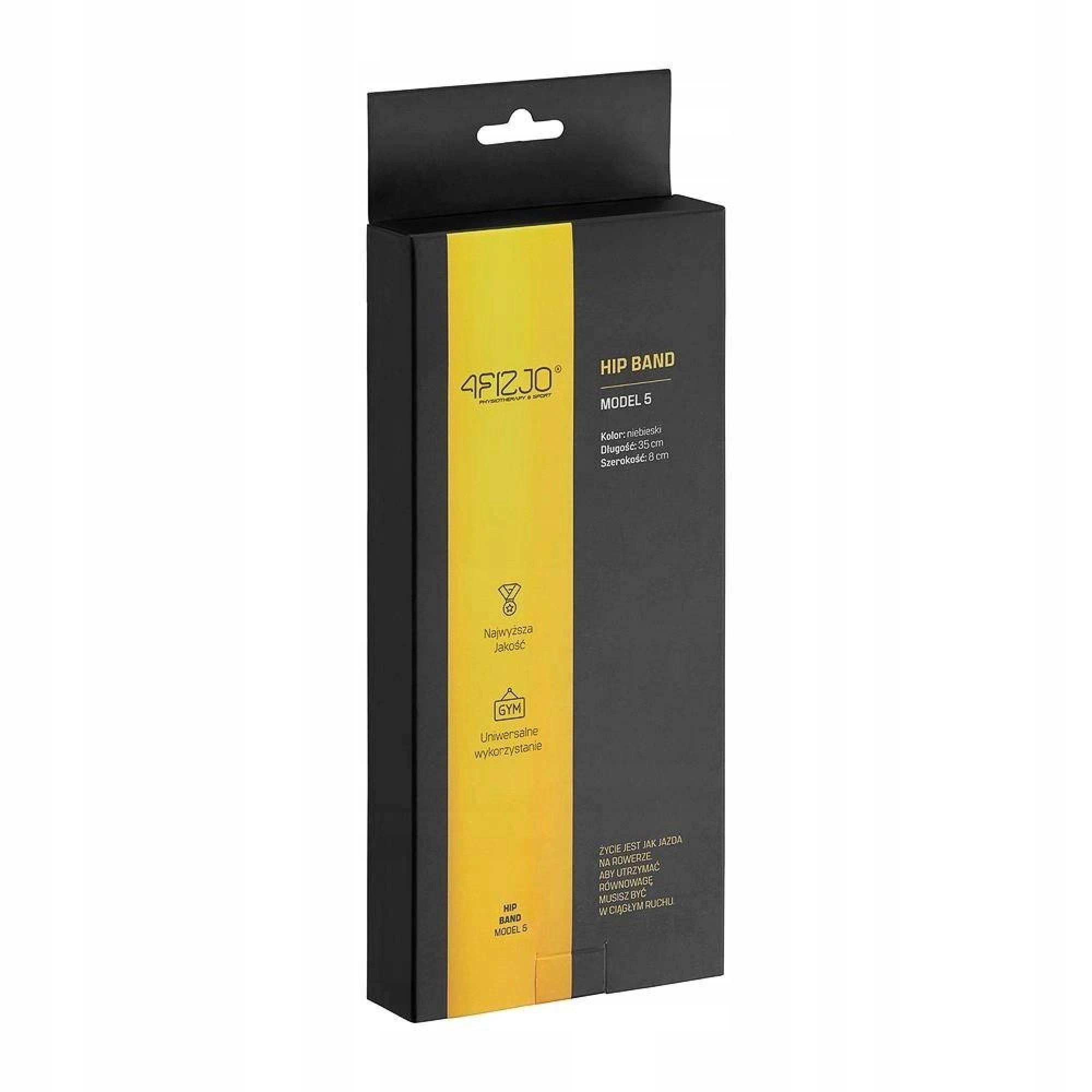 Резинка для фитнеса 4fizjo Hip Band из ткани 15-20 кг Black/Blue (P-5907739310293) - фото 4 Резинка для фитнеса 4fizjo Hip Band из ткани 15-20 кг Black/Blue (P-5907739310293) - фото 4