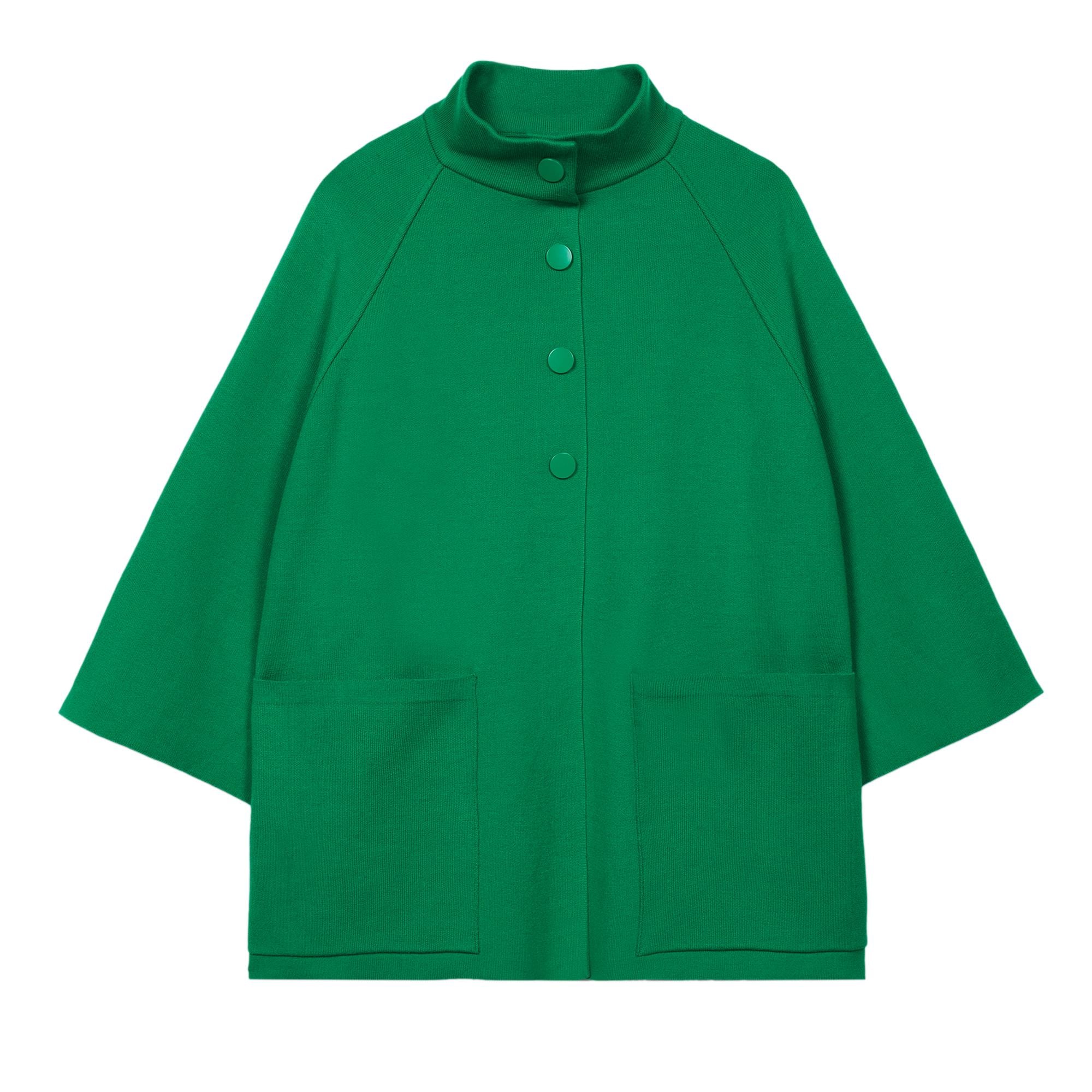 Пальто женское Parfois 186154 ONE Зеленый