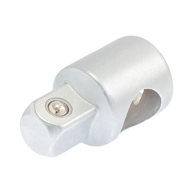 Переходник MasterTool ⅜"F - ½"M с отверстием для воротка (CrV 78-0086)