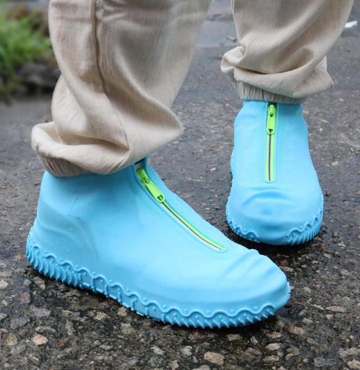 Чохол із блискавкою для взуття 11666 р. 28/32 Блакитний (4571103) Чохол із блискавкою для взуття 11666 р. 28/32 Блакитний (4571103)