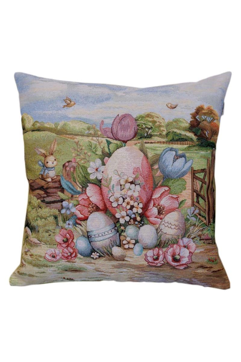 Наволочка гобеленовая Настроение Яркие писанки 45х45 см (044328) Наволочка гобеленовая Настроение Яркие писанки 45х45 см (044328)