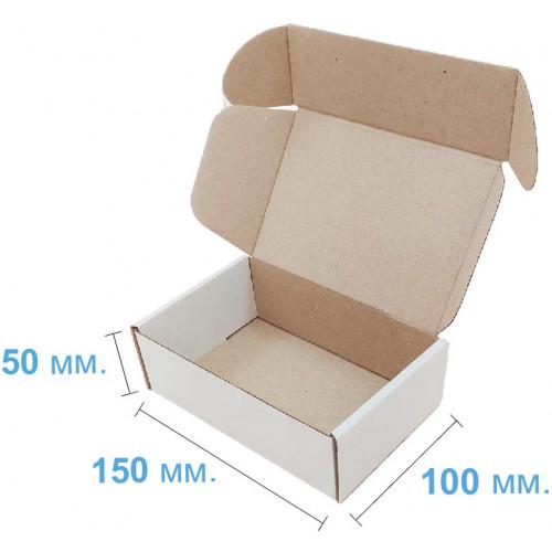 Коробка 150х100х50 Белый (049) - фото 2 Коробка 150х100х50 Белый (049) - фото 2