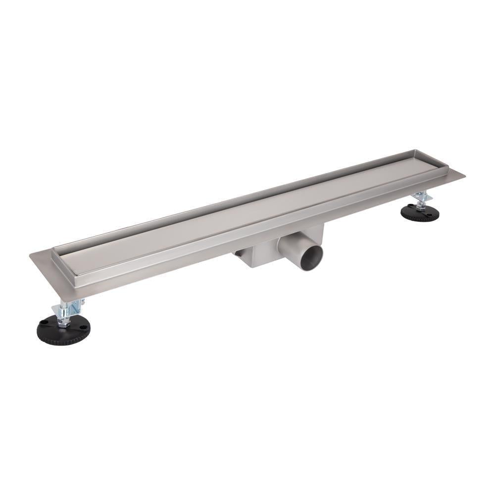 Трап из нержавеющей стали Qtap Taurus Tile700 линейный с сухим затвором под плитку (SD00051895)