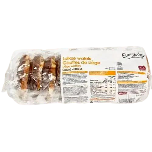 Вафли Бельгийские Everyday в шоколадной глазури 600 г Вафли Бельгийские Everyday в шоколадной глазури 600 г