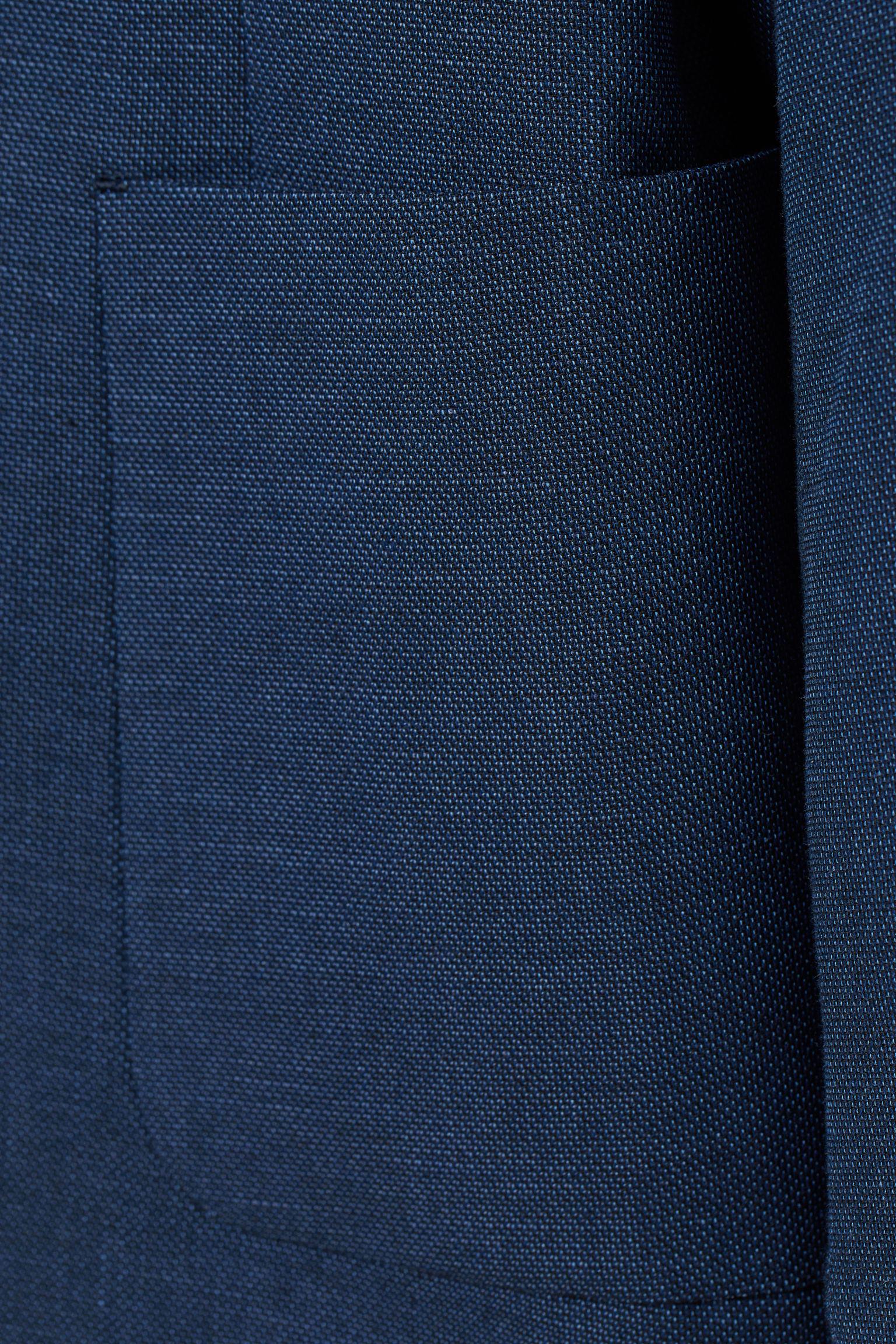 Піджак льон бленд р. 44 Синій (7797791wer) - фото 2