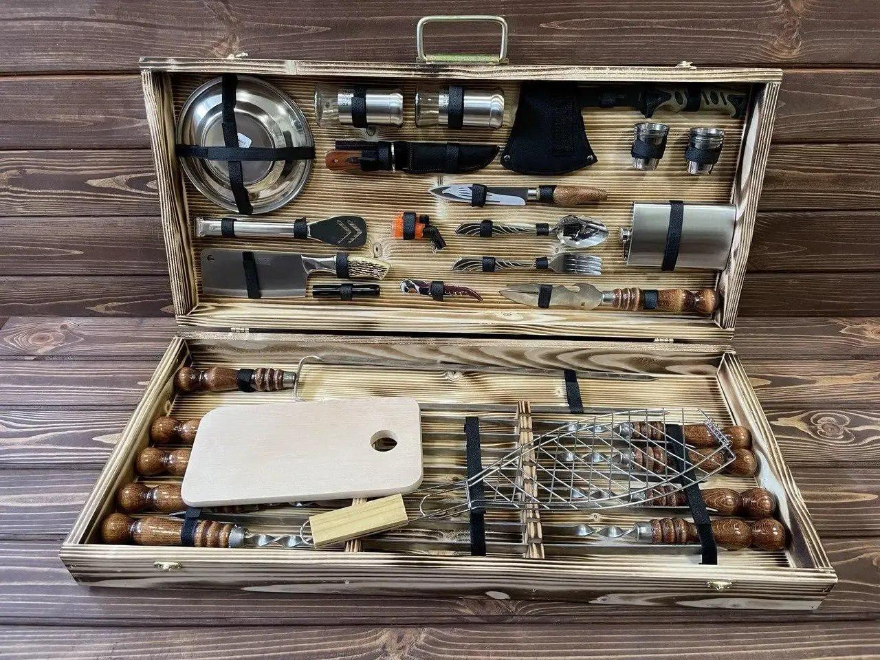 Набор шампуров Big master №5 в кейсе (10639417)