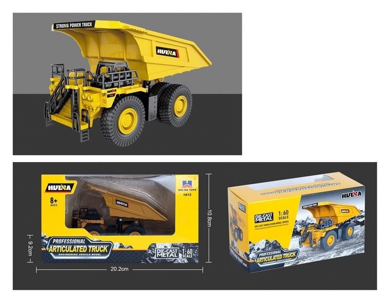 Іграшковий самоскид Hulna 1812 (A1812) - фото 2 Іграшковий самоскид Hulna 1812 (A1812) - фото 2