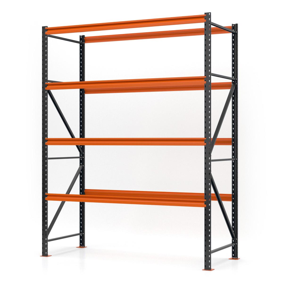 Каркас стеллажа PIN Special окрашенный металлический 2000х2650х800 мм 4 полки
