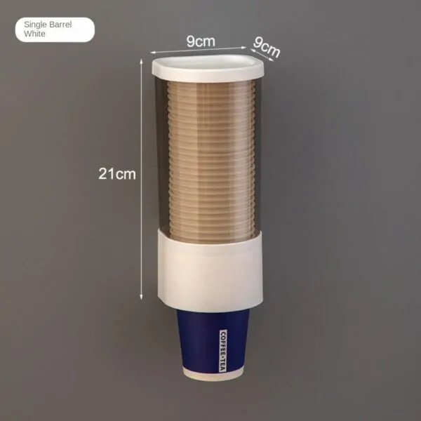 Диспенсер для одноразових паперових стаканчиків Зелений - фото 3