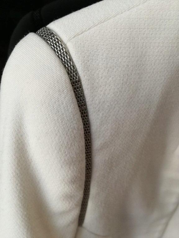 Жакет H&M р. 38 Белый (184273П) - фото 3