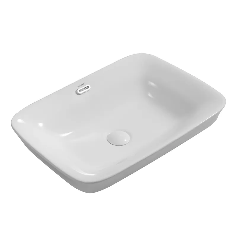 Раковина врізна на стільницю MIXXUS Premium Style-1601 590х420х180 мм з переливом (MP6570)