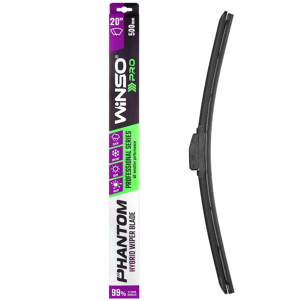 Щітка склоочисника гібридна WINSO Pro Phantom 20/500 мм (118500)