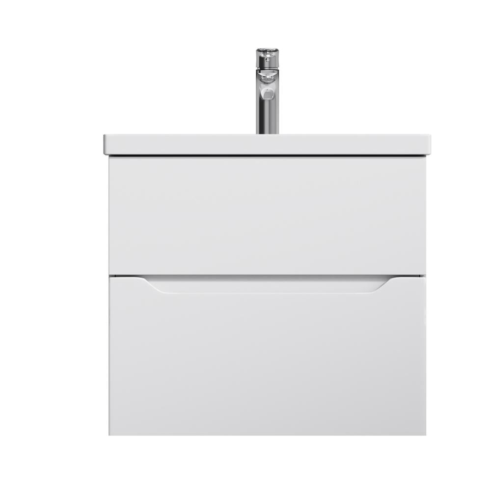 Тумба с умывальником подвесная AM.PM GEM S M91-FHX0602-WC0602WG38 61x58x42 см Белый (130210)