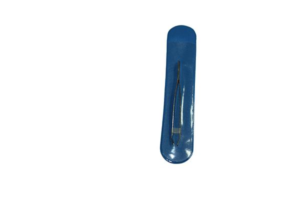 Пинцет металлический в чехле 9 см - фото 4 Пинцет металлический в чехле 9 см - фото 4