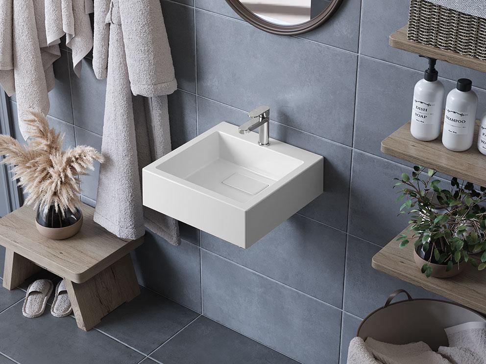 Умывальник подвесной Luxor Verdo 40