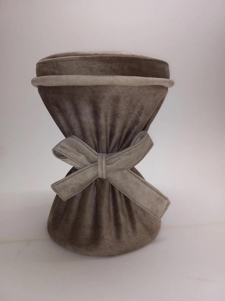 Пуф Бант 50х36 см Коричневый (1573913527)