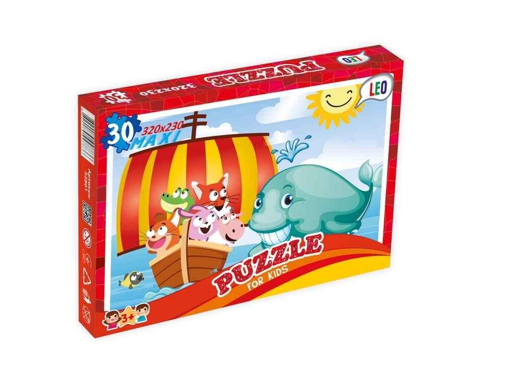 Пазлы Strateg Лео Монстрики 22810 30 эл. (988275)