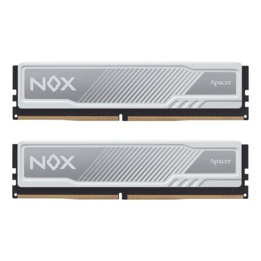 Оперативна пам'ять Apacer Nox 32 Гб Kit DDR5 5600 MHz White (AH5U32G56C522MWAA-2)