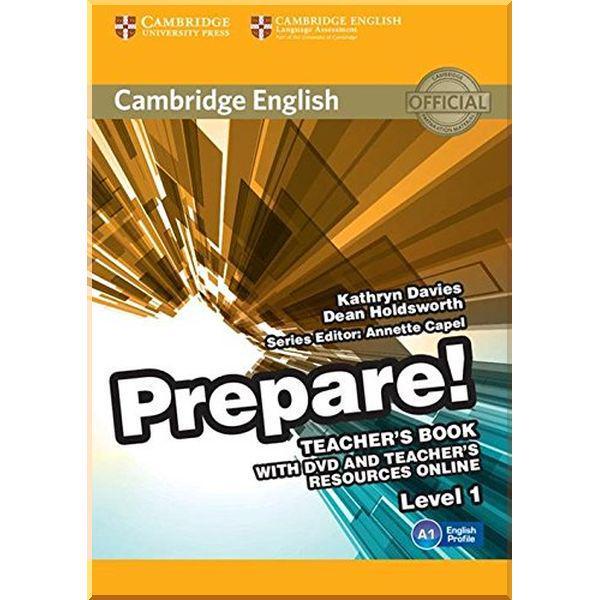 Книга для учителя Cambridge English Prepare! 1 Teacher's Book
