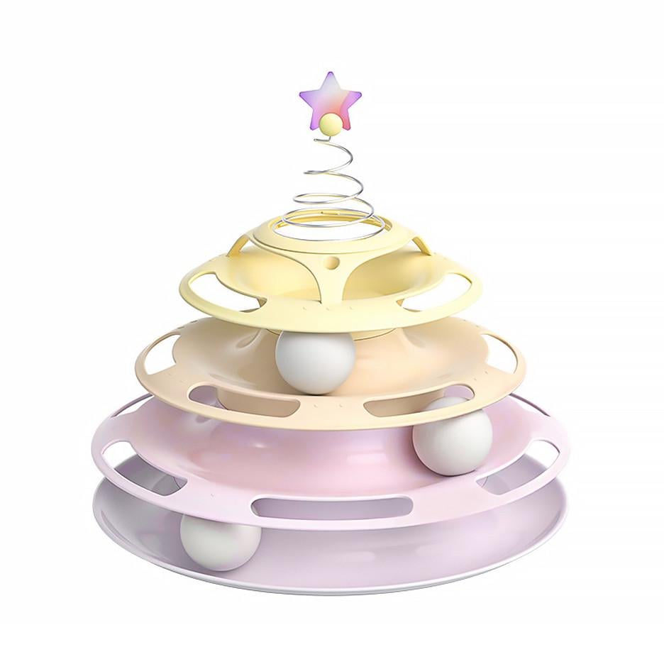 Игрушка Taotaopets 078811 Башня 25x25x25,5 см Pink (2080612708)